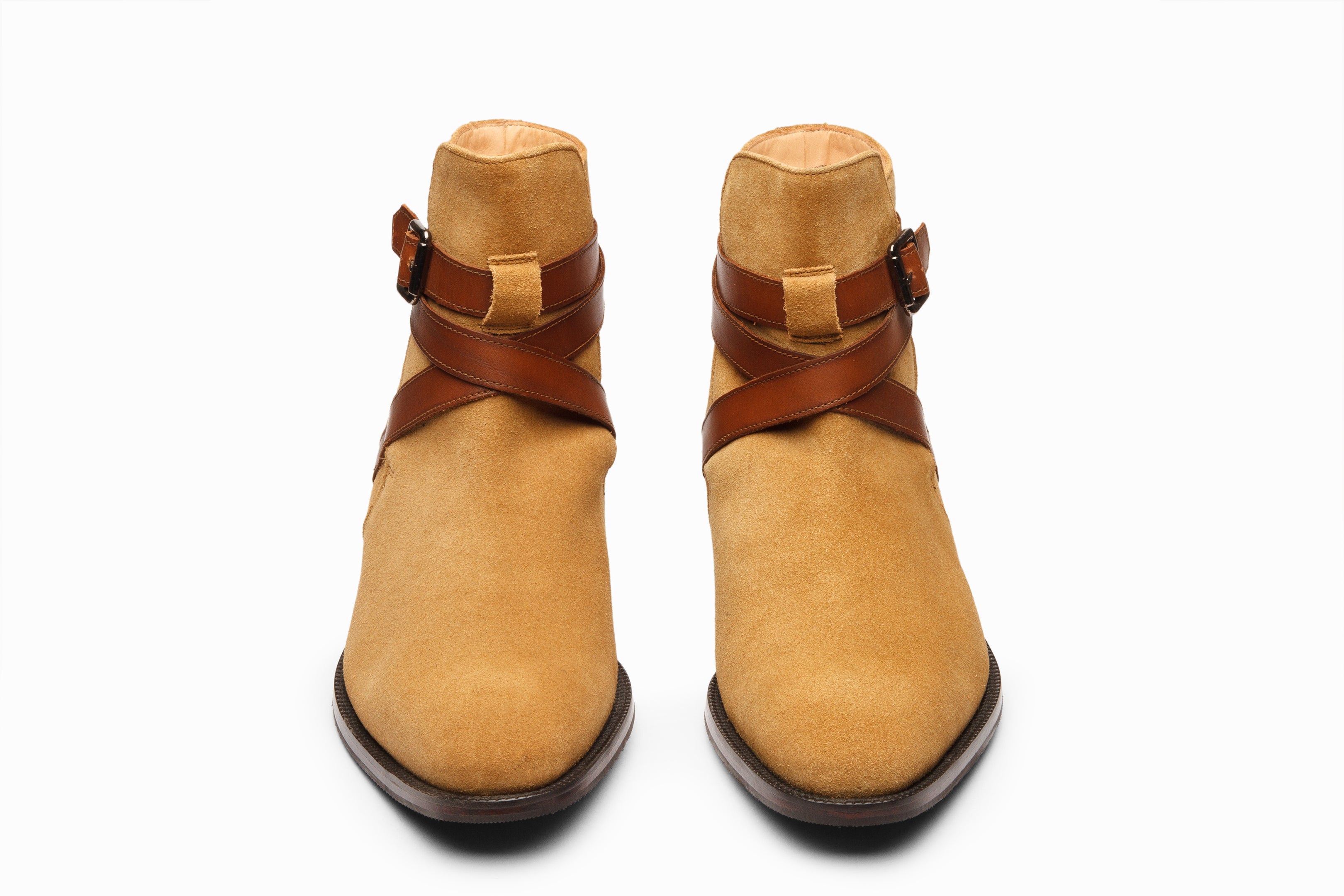 Jodhpur Boot - Camel Suede