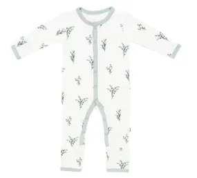 Kyte Snap Romper, Eucalyptus