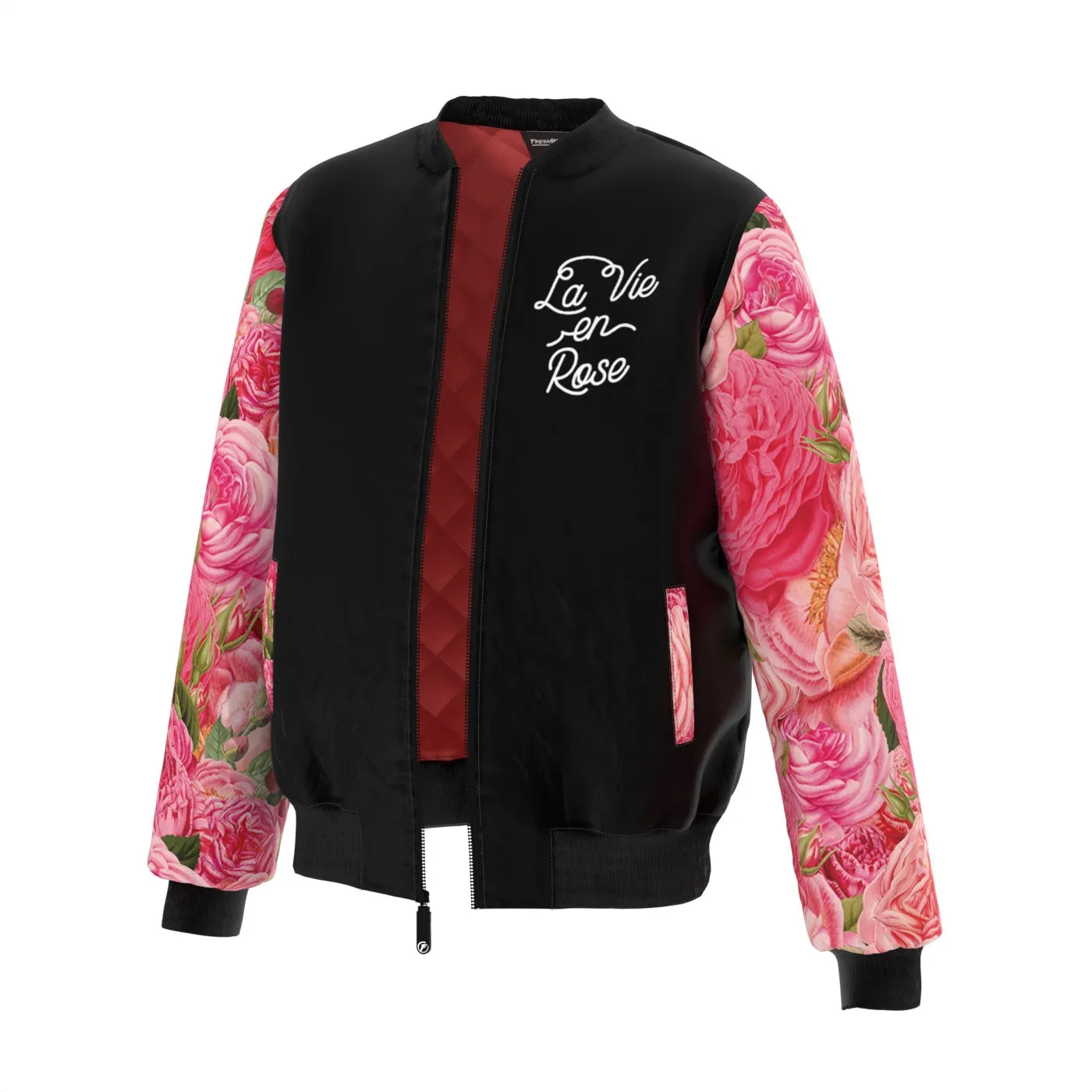 La Vie En Rose Bomber Jacket