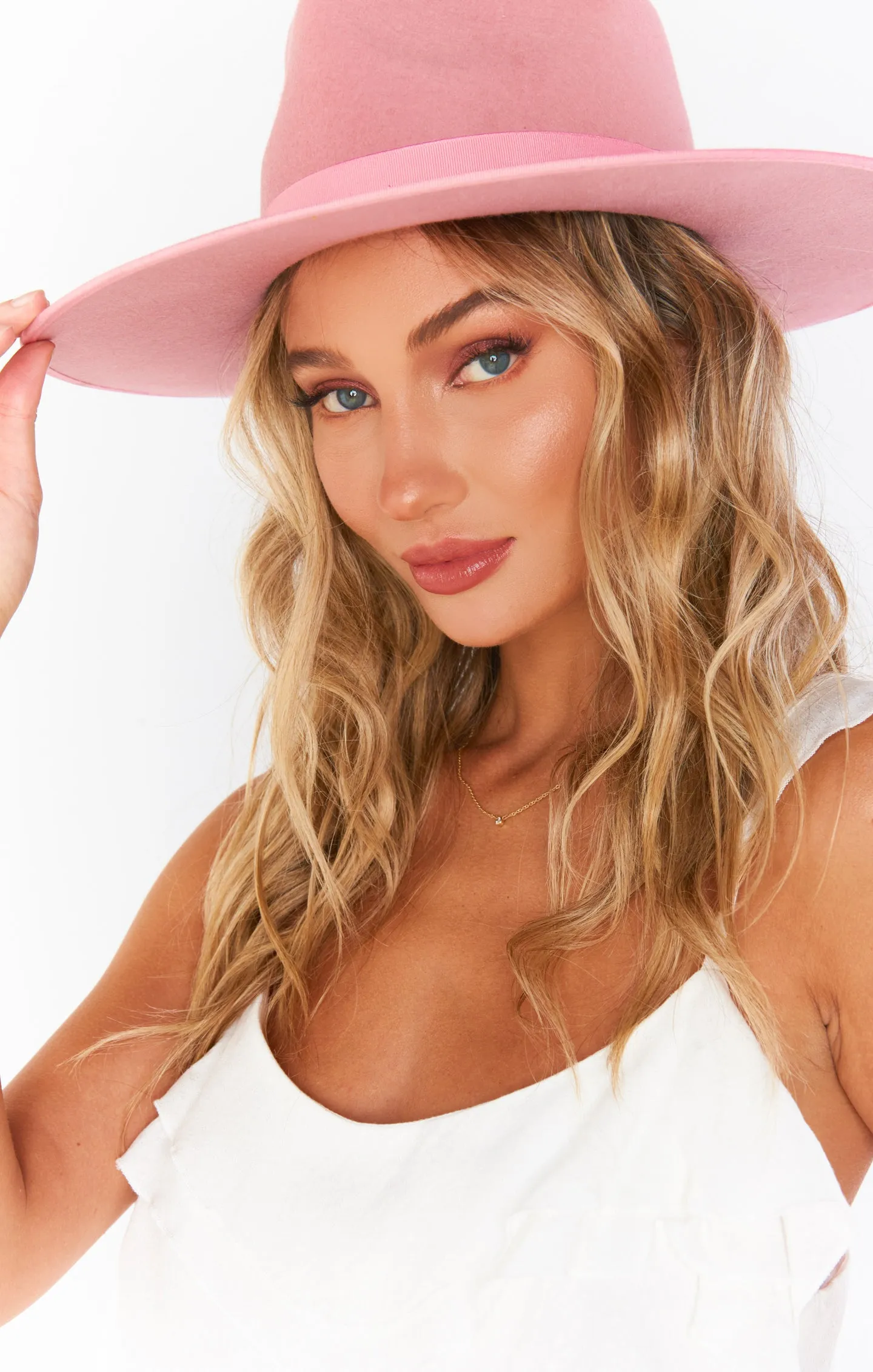 Lack of Color Rancher Hat ~ Rose Pink