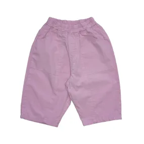 Ladder Cotton Pants Pink