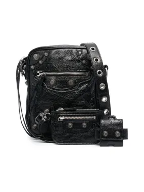 Le Cagole Crossbody Bag in Black