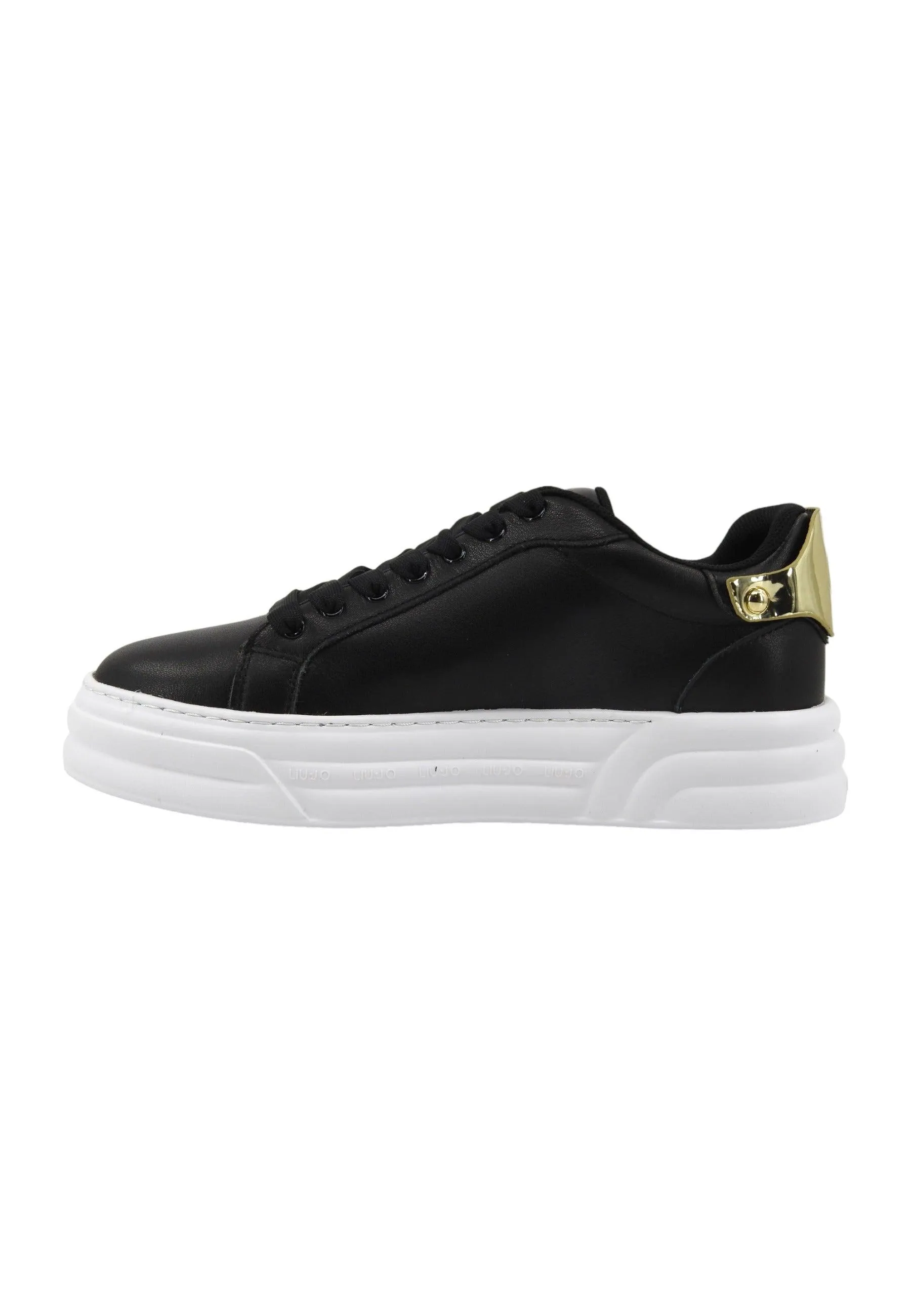 LIU JO Cleo 29 Sneaker Donna Black Gold BA4017PX179