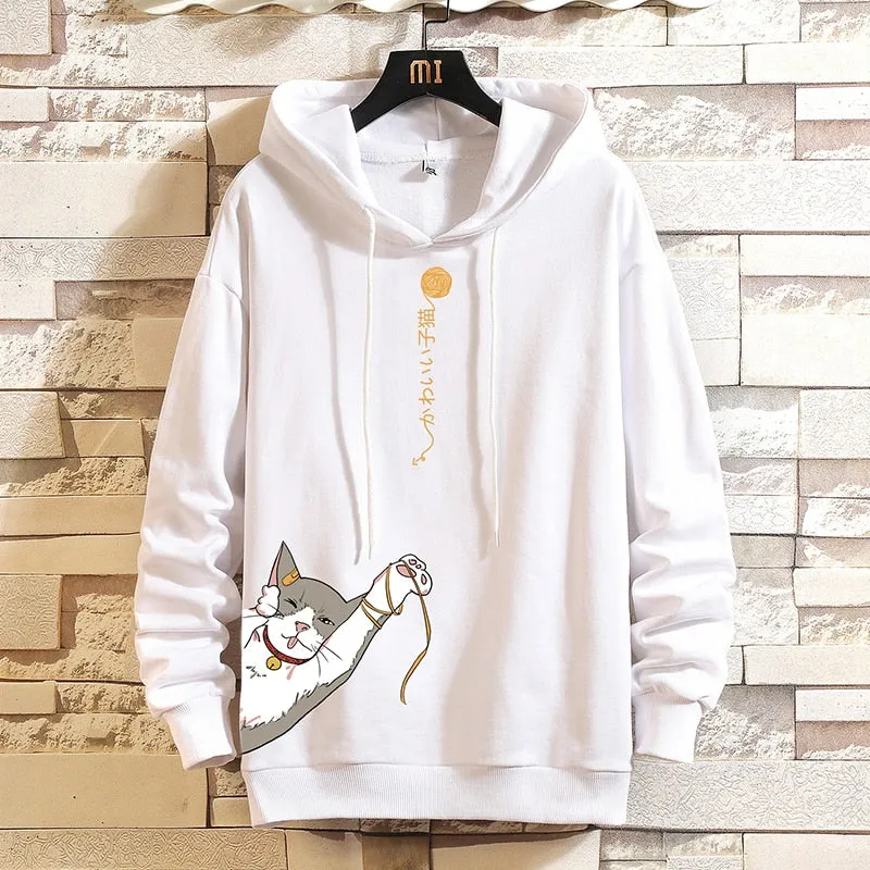 Lucky Chinese Cat Hoodie