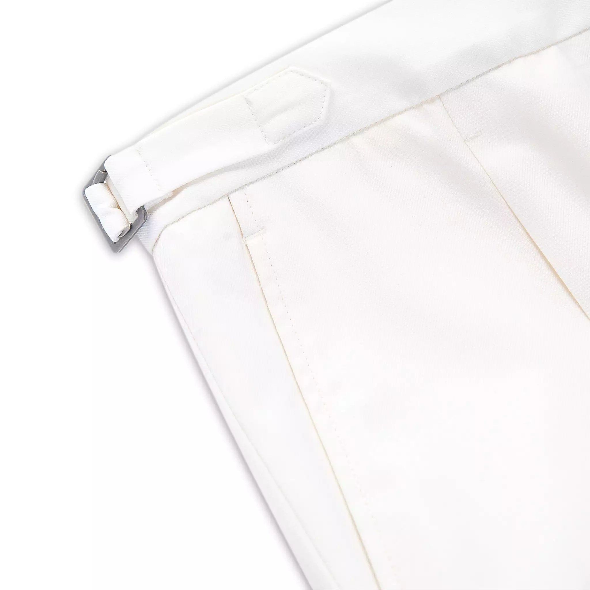 Marlon pleated Chino Pants 130's Washable Wool