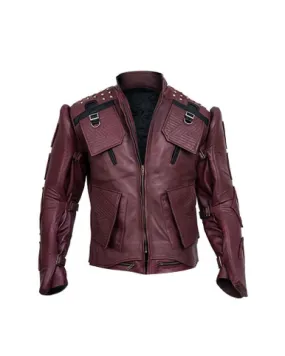 Marvel Guardians Of The Galaxy Game Star Lord Maroon Jacket