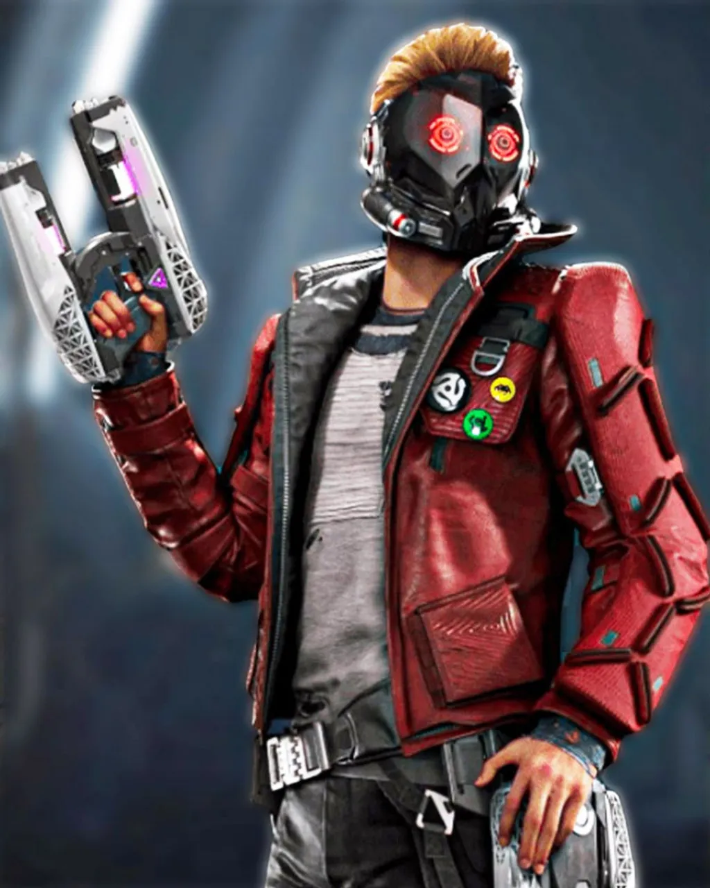 Marvel Guardians Of The Galaxy Game Star Lord Maroon Jacket