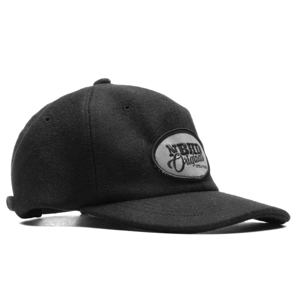 Melton Dad Cap - Black