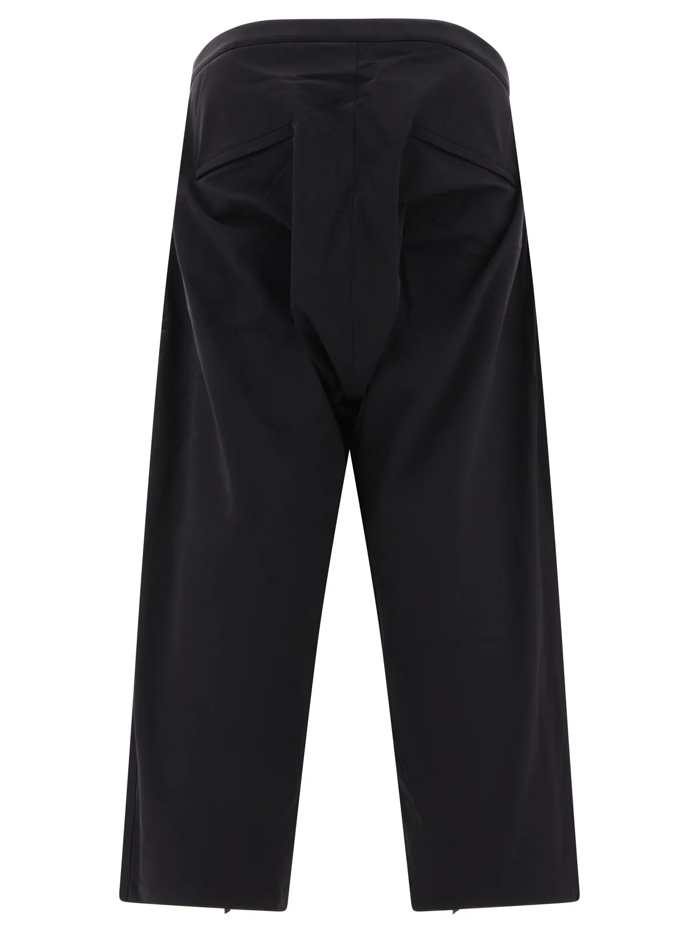 Men's Black Relaxed Fit Trousers for FW23 by ACRONYM