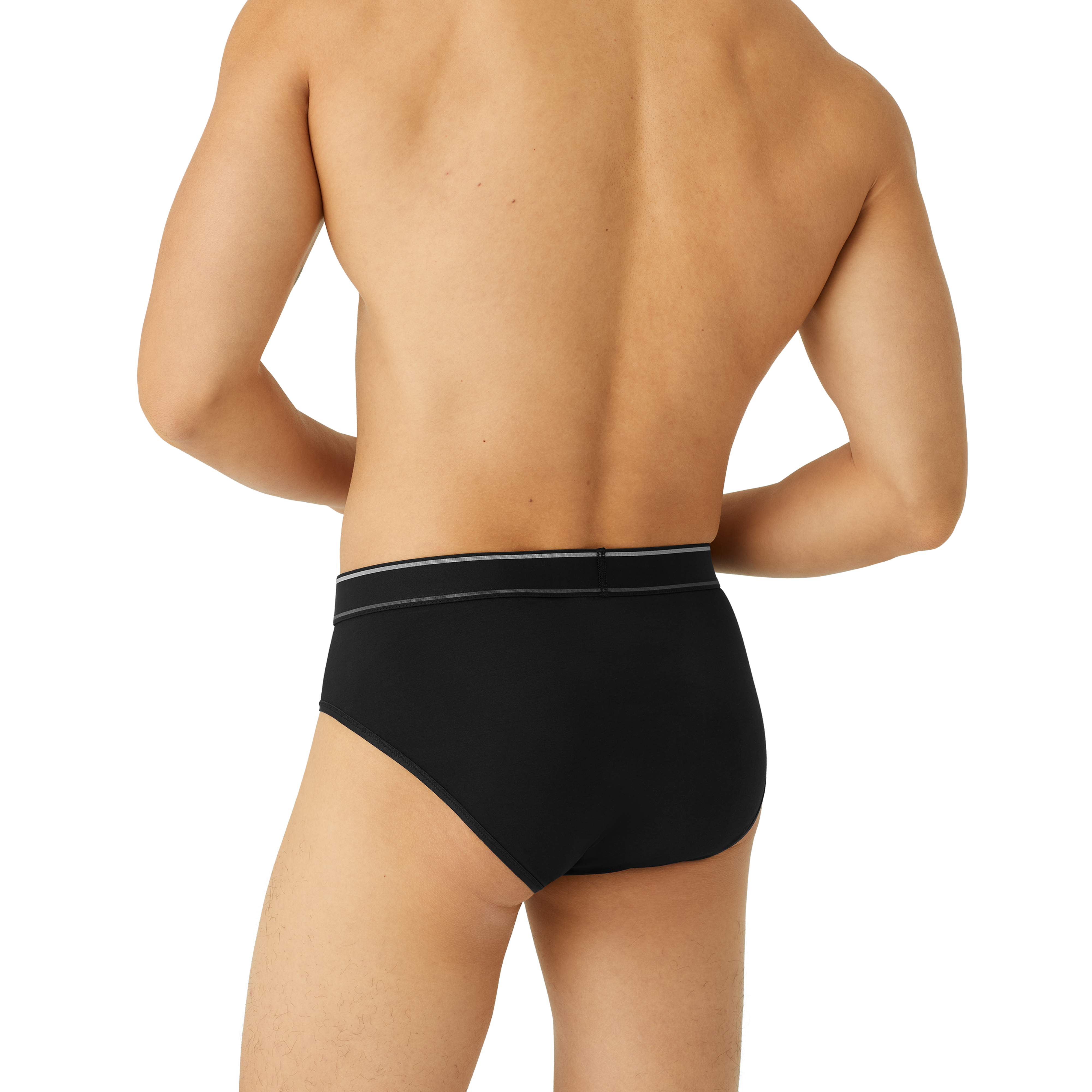 Men's Cotton Modal Blend Flyless Brief