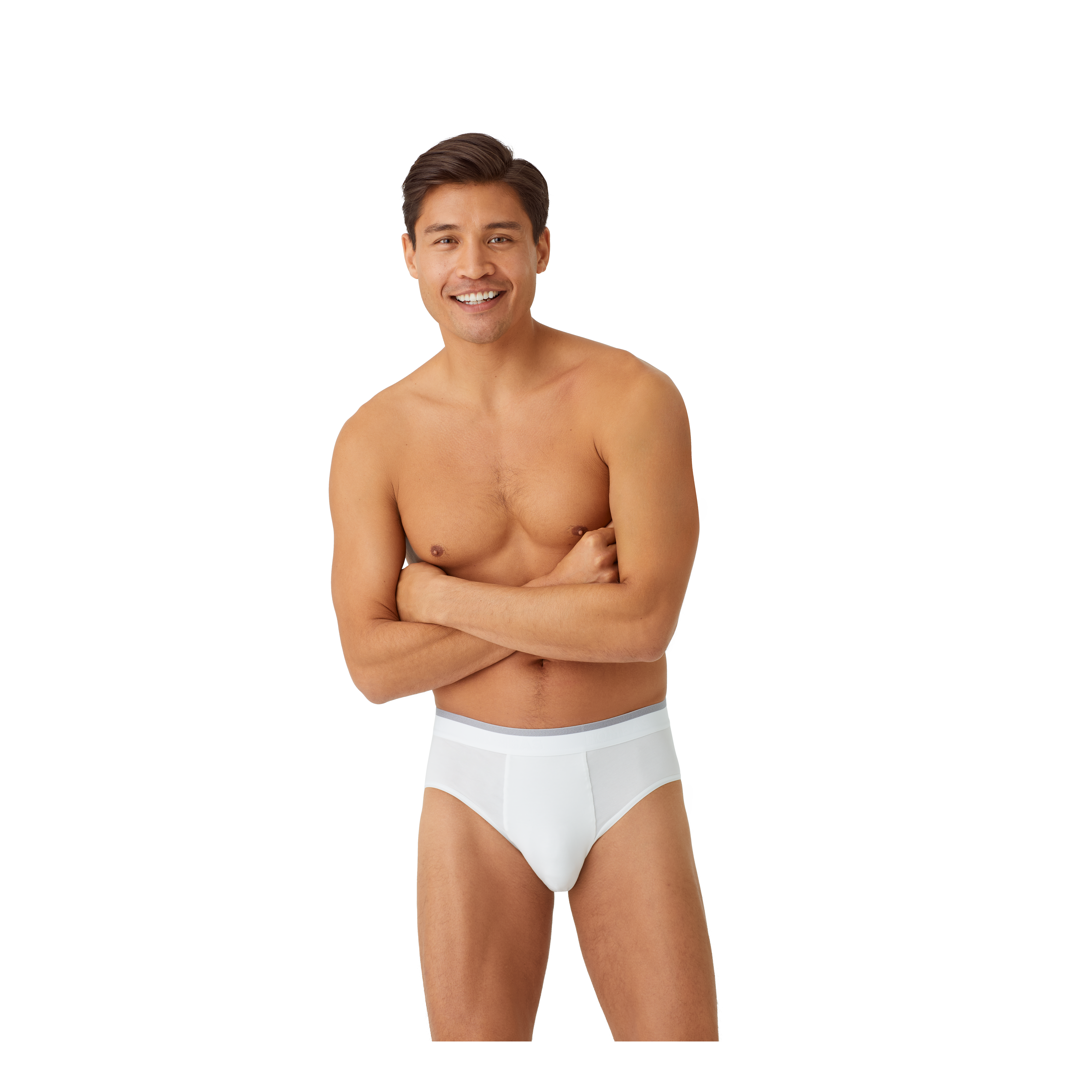 Men's Cotton Modal Blend Flyless Brief