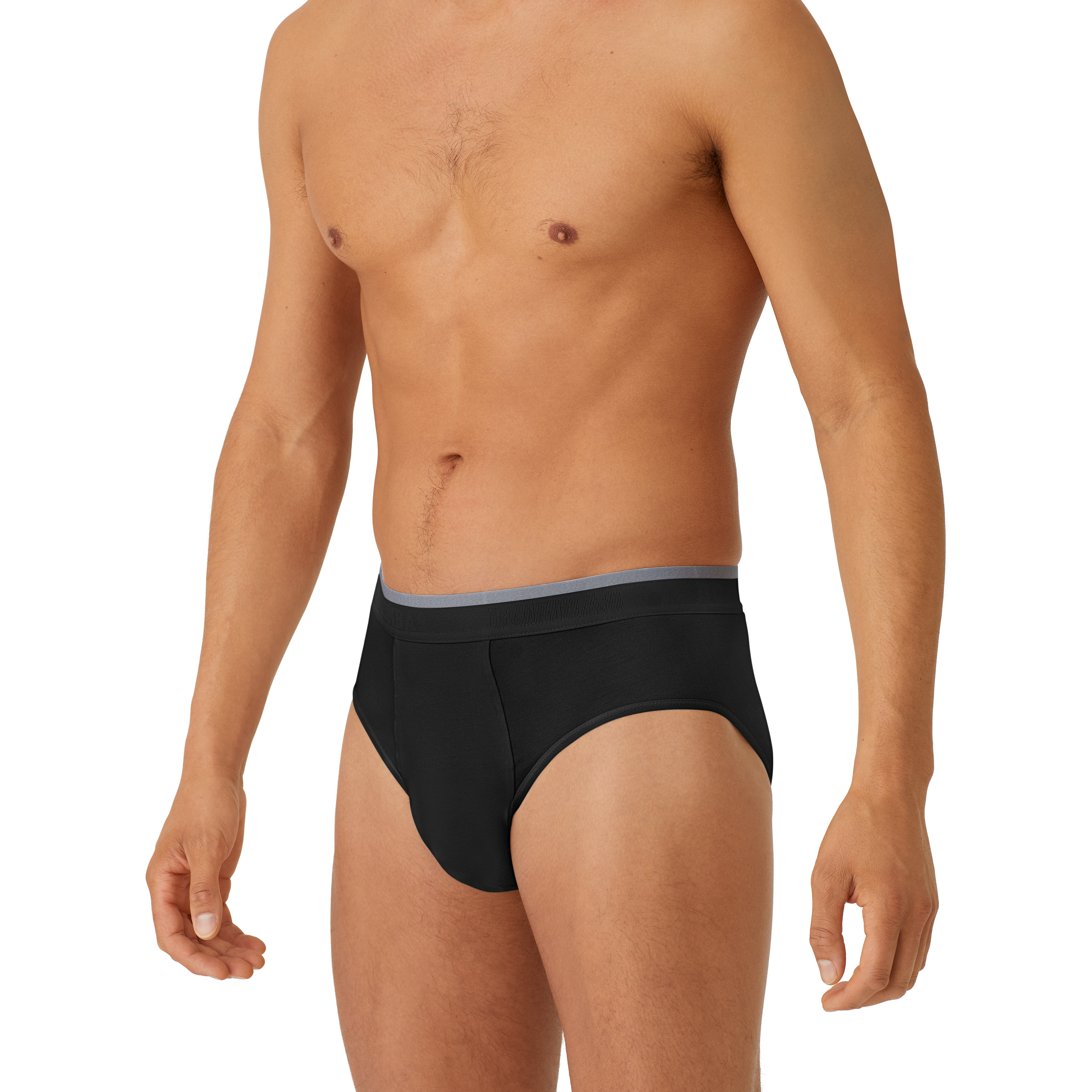 Men's Cotton Modal Blend Flyless Brief