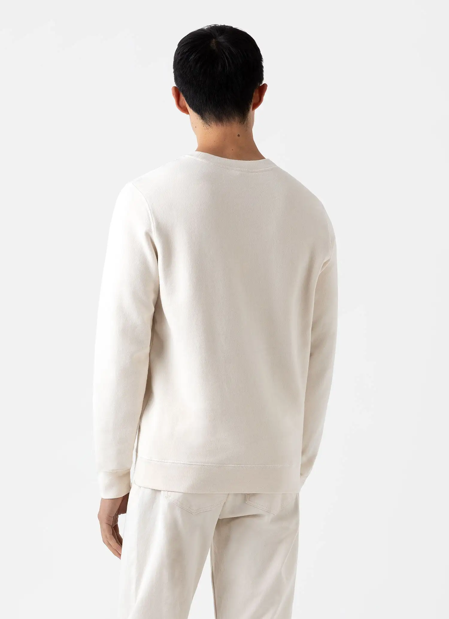 Men's Undyed Loopback Sweatshirt in Undyed