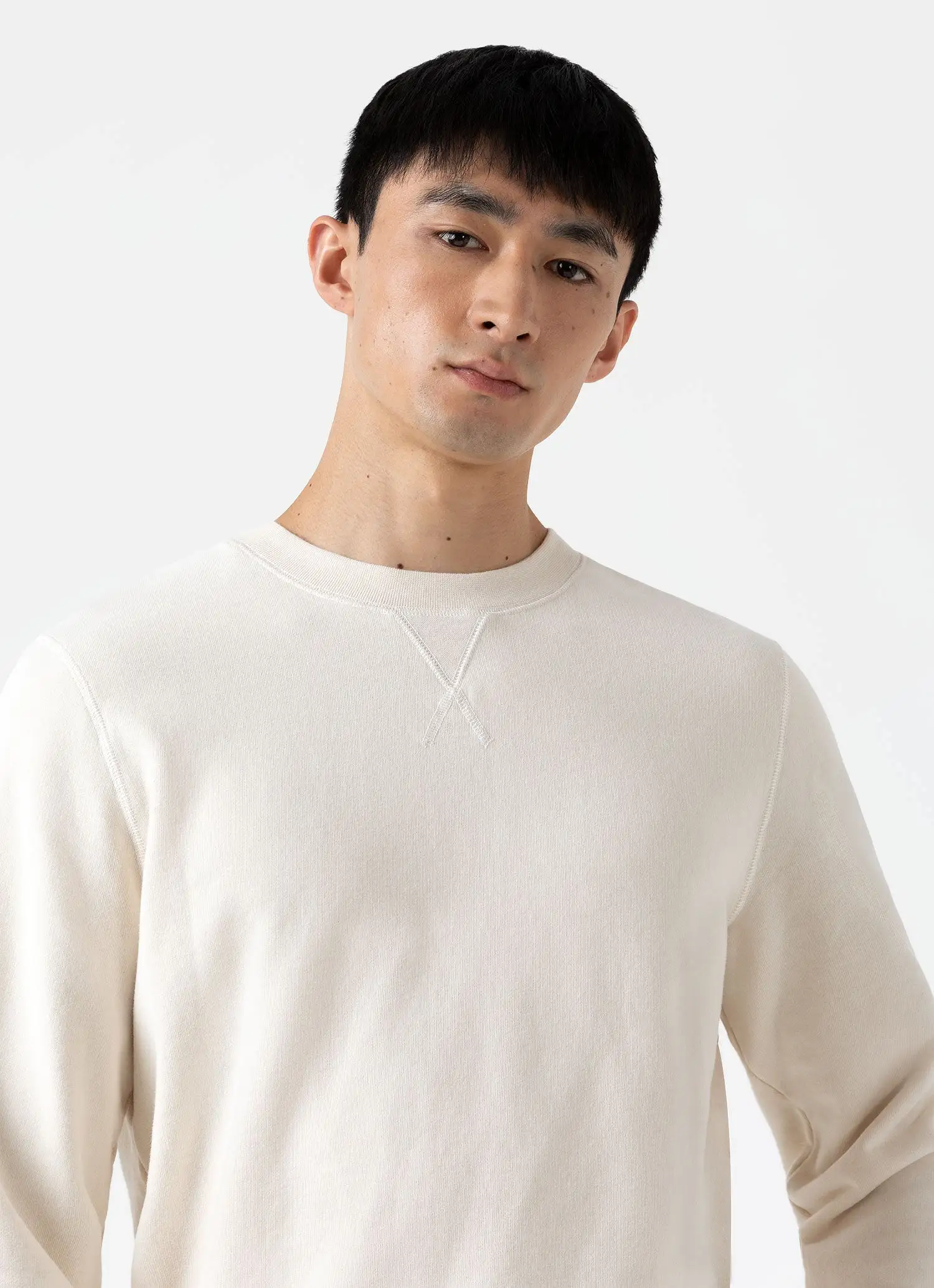 Men's Undyed Loopback Sweatshirt in Undyed