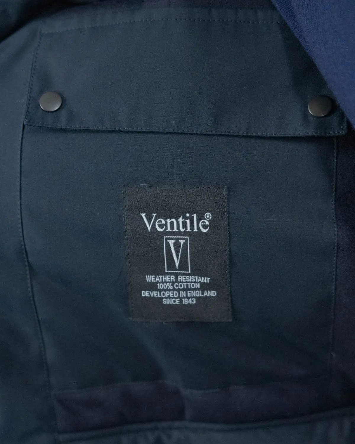 Midnight Ventile Parka Coat