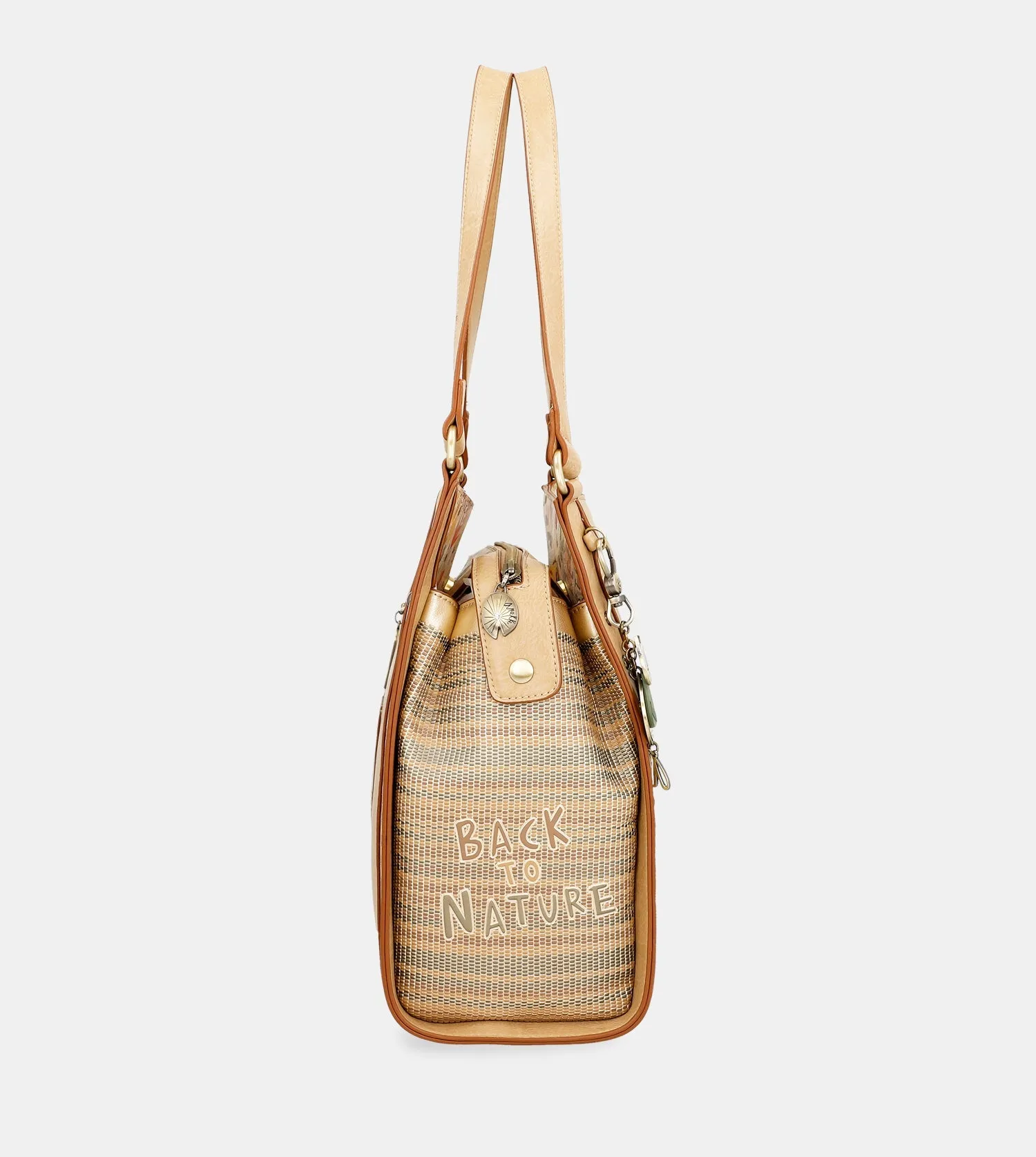 Nature Pachamama golden crossbody bag anekke