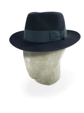 Navy Blue Grosvenor Fedora