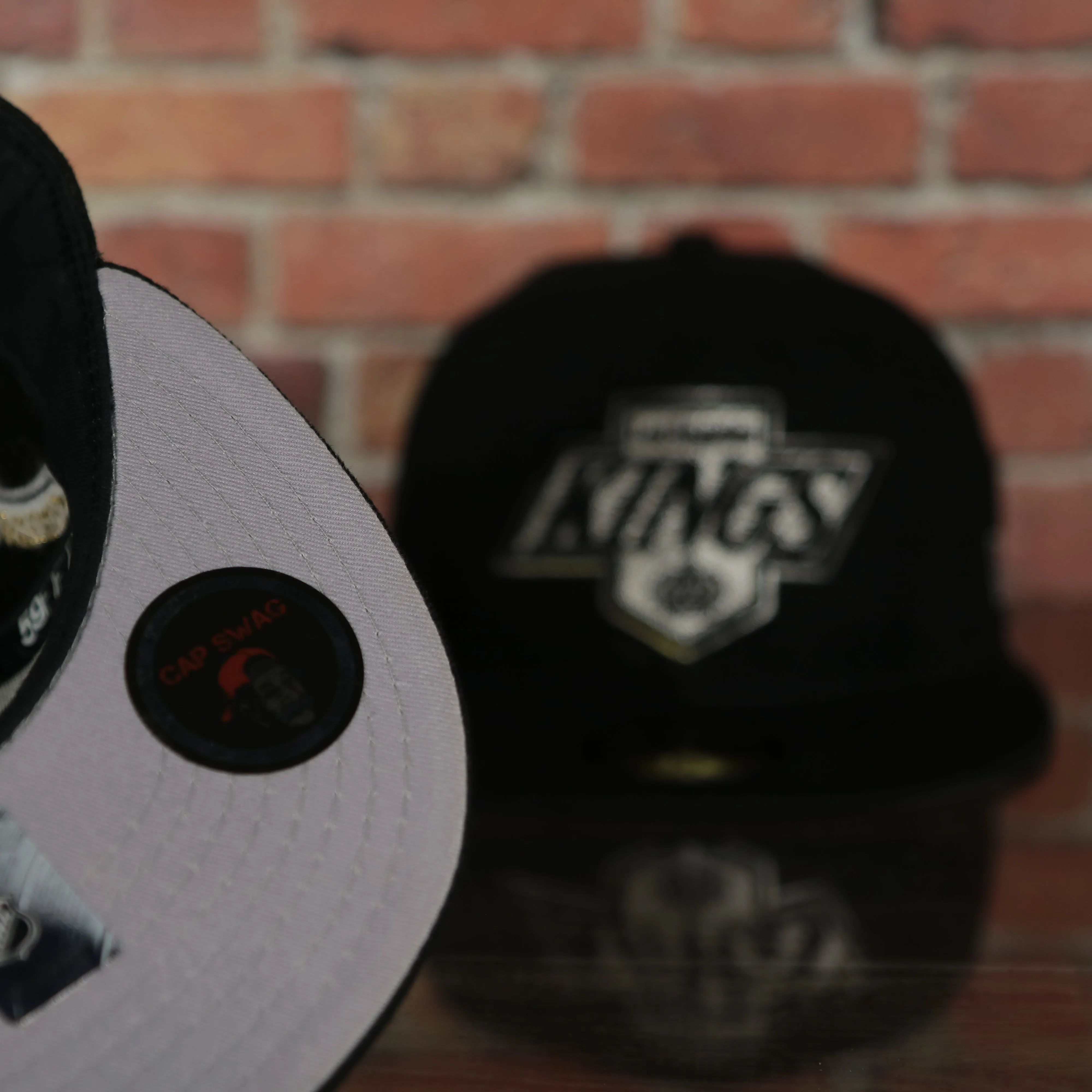 NEW ERA | LOS ANGELES KINGS | 2-TIME STANLEY CUP CHAMPIONS | 59FIFTY FITTED CAP| BLACK