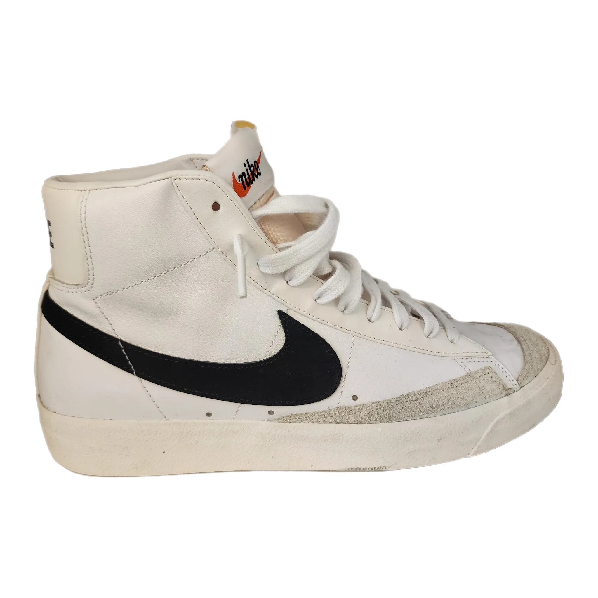 Nike Blazer Mid 77 White Leather Sneaker - Size 11