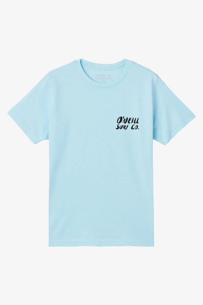 O'Neill Youth Closeout Tee-Sky Blue Heather