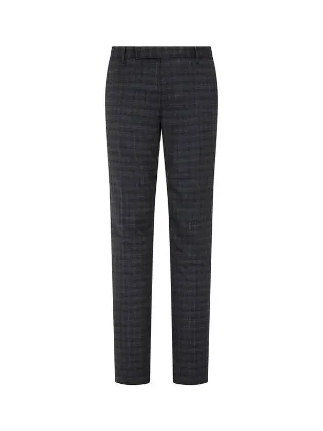 Overseas Station Season Big Chance 8 18 Wool Check Pattern Slim Fit Pants Charcoal 270605