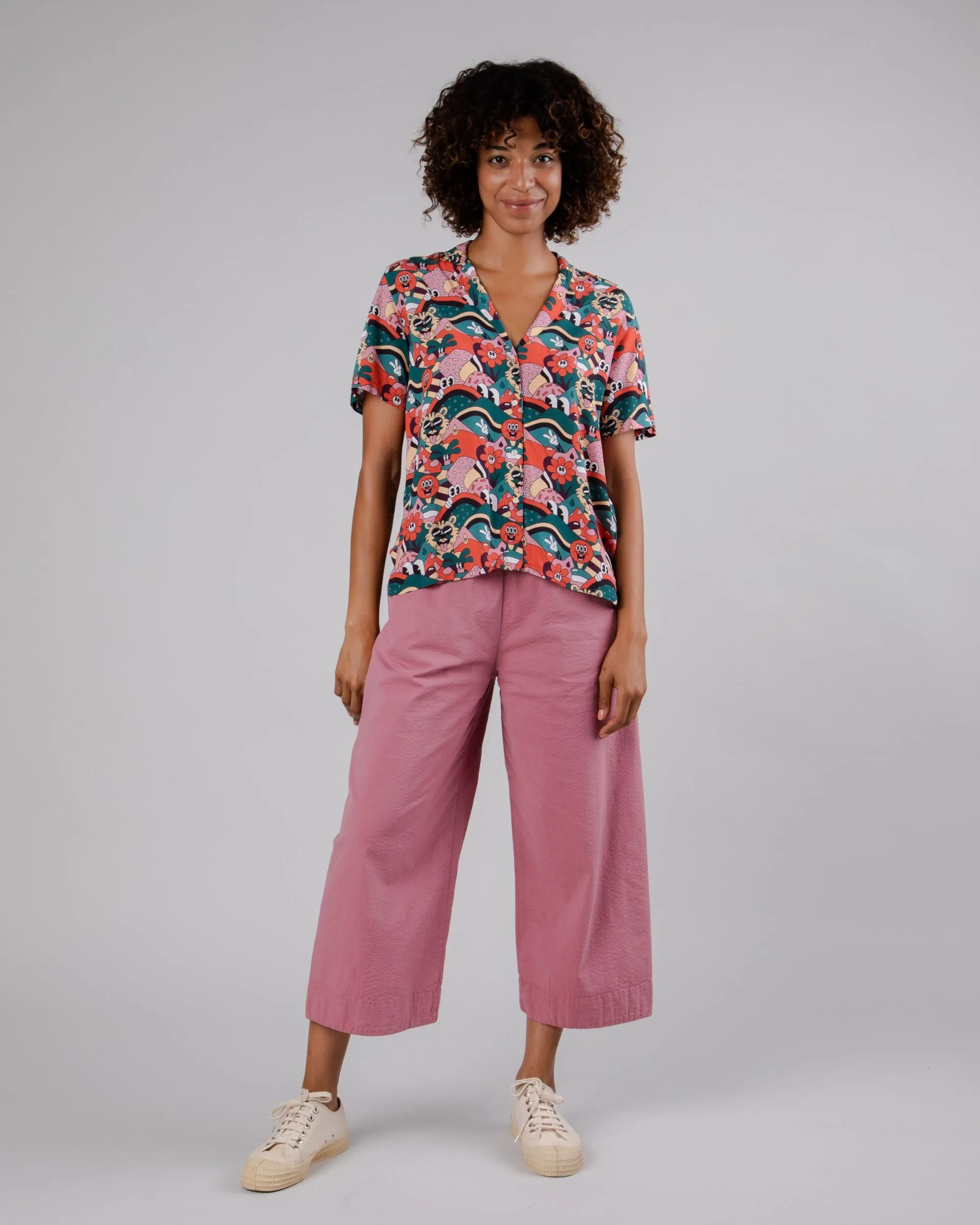 Oversize Picnic Pants Pink