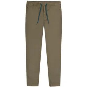 Paul Smith PS Broad Stripe Zebra Logo Drawcord Trousers Greyish Green