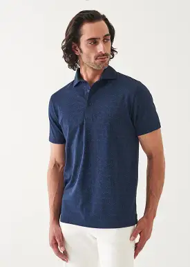 PIMA COTTON STRETCH PRINTED POLO