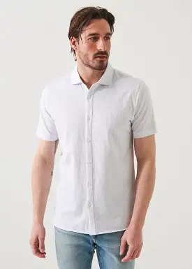 PIMA COTTON STRETCH PRINTED SHIRT