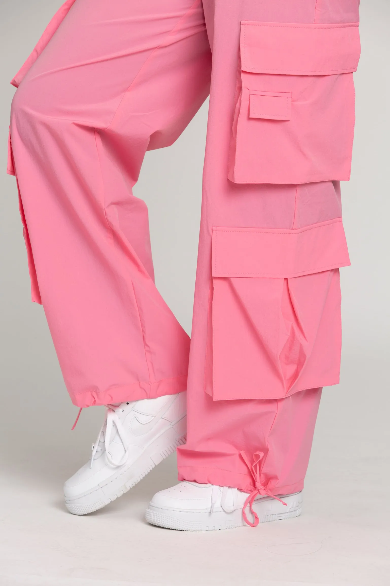 Pink Parachute Pants