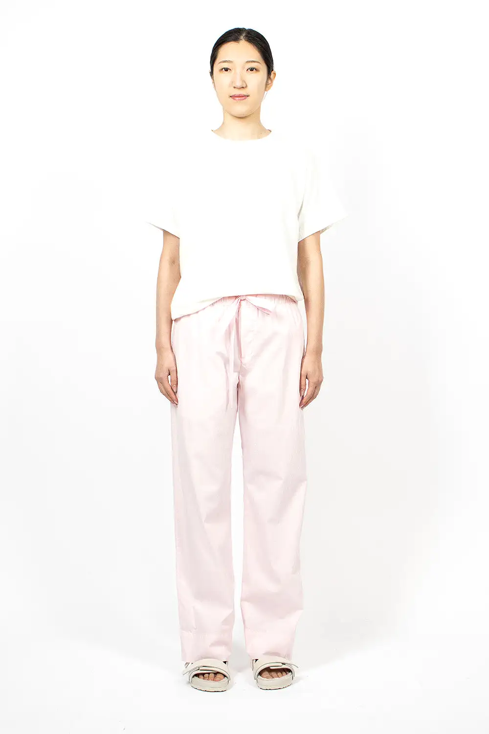 Poplin Pyjama Pants Soft Pink