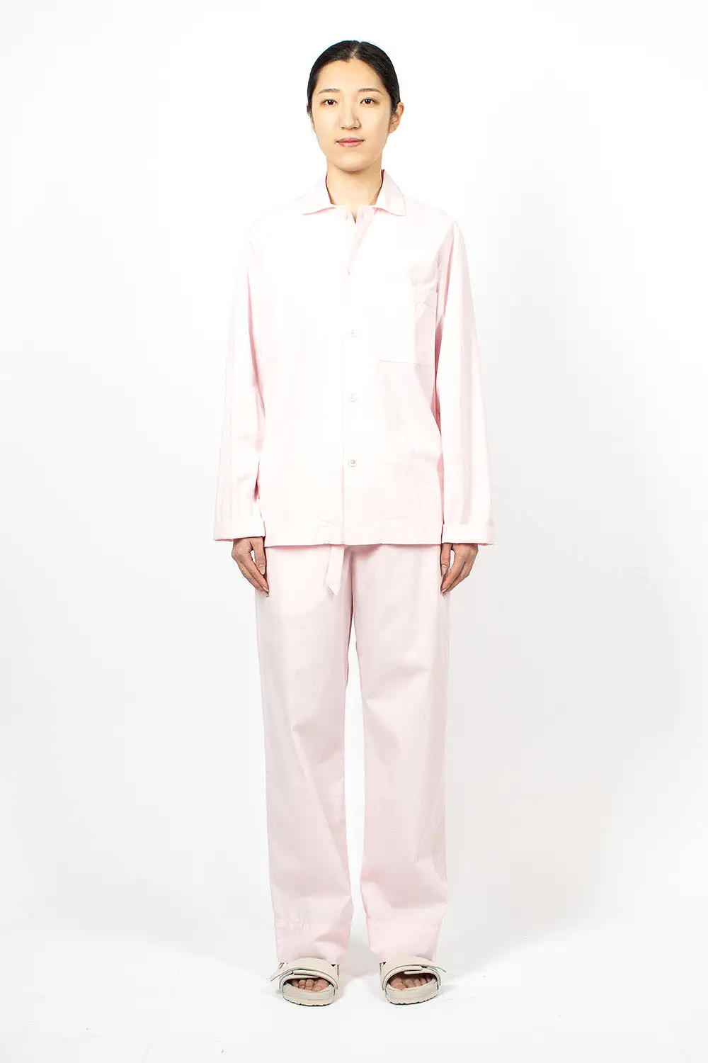 Poplin Pyjama Pants Soft Pink