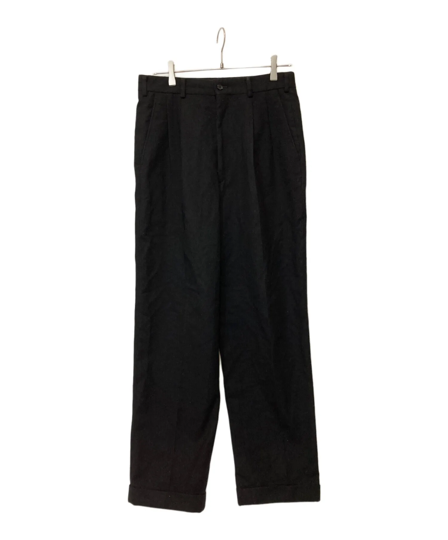 [Pre-owned] COMME des GARCONS HOMME DEUX Wool 2-tuck pants DP-05011S