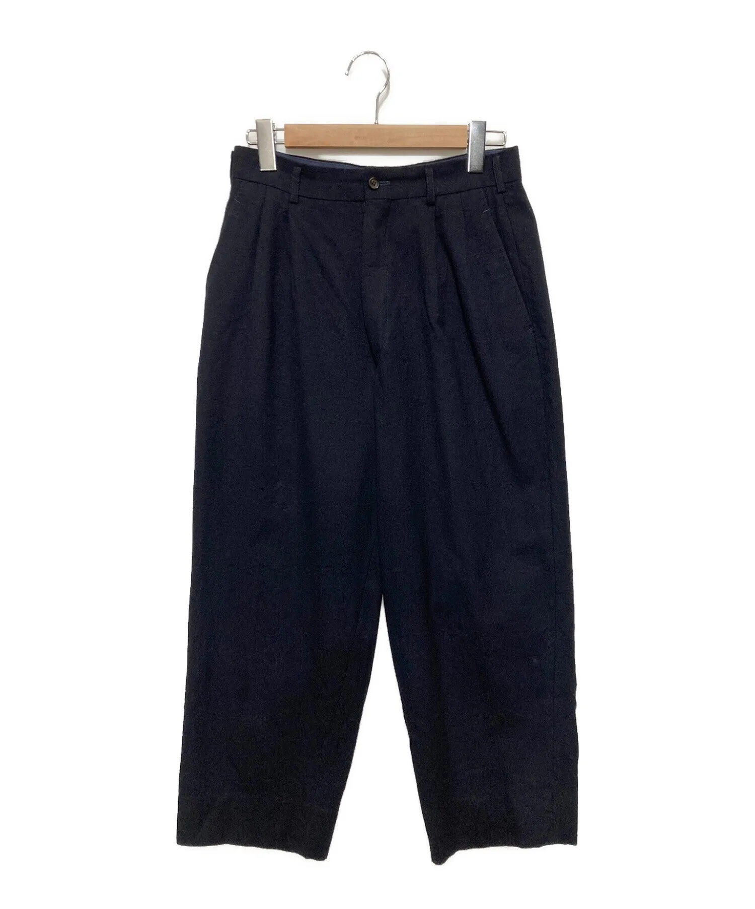 [Pre-owned] COMME des GARCONS HOMME PLUS shrunken wool pants PP-04007S