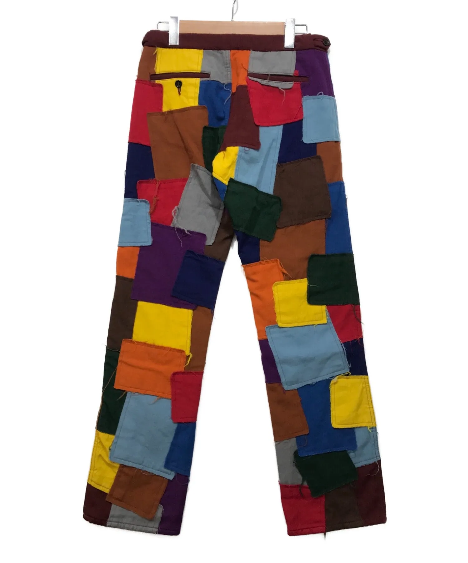 [Pre-owned] COMME des GARCONS HOMME PLUS Wool patchwork pants PK-P038