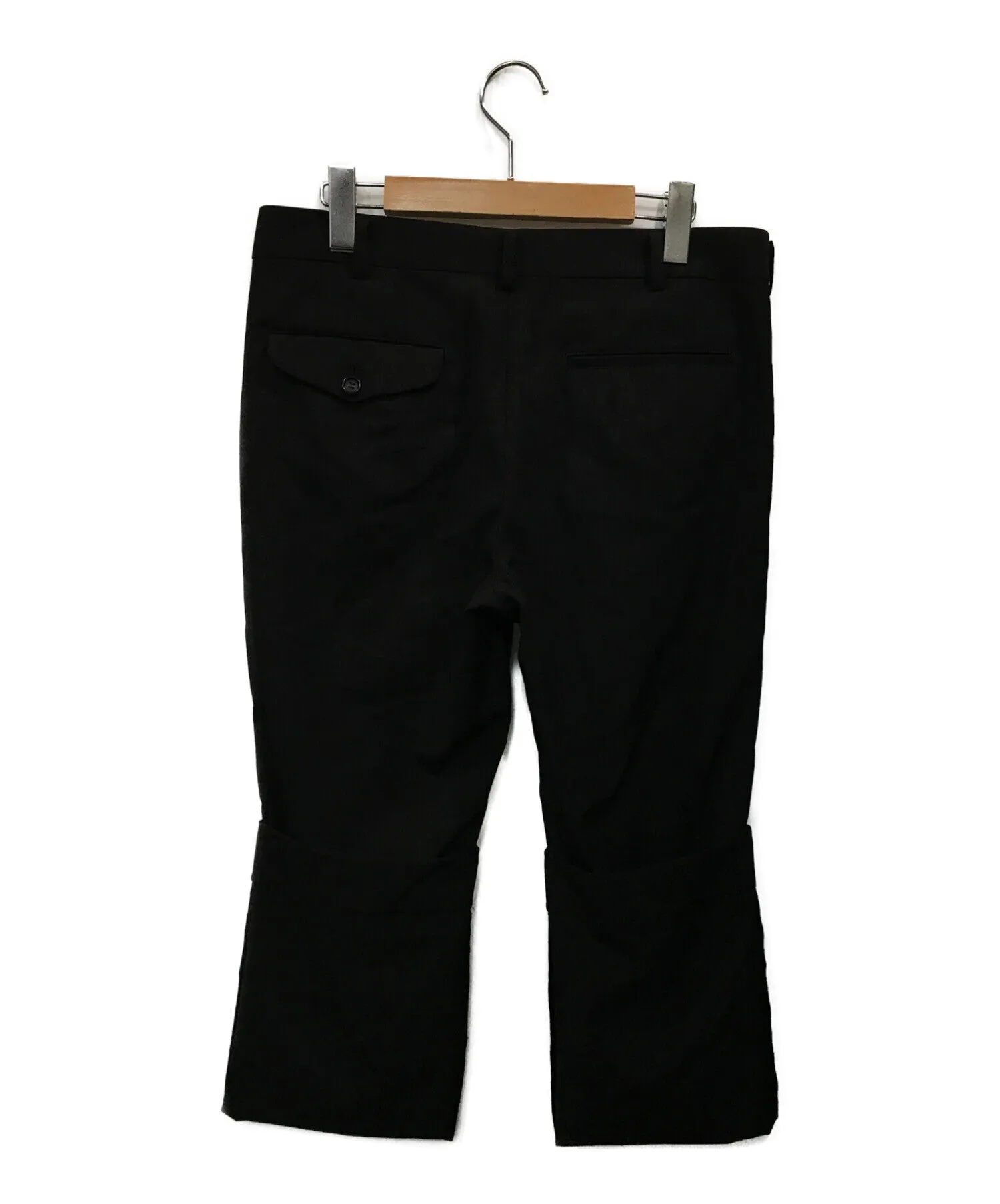 [Pre-owned] COMME des GARCONS HOMME PLUS Wool roll-up pants PI-P030