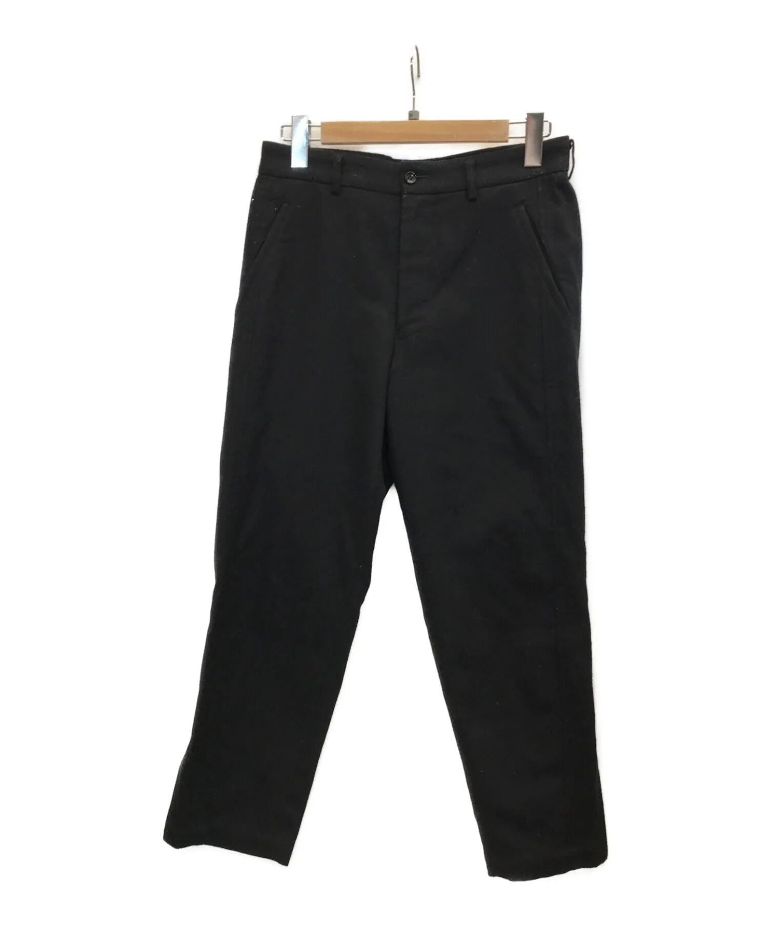 [Pre-owned] COMME des GARCONS HOMME PLUS Zip hem wool pants PK-P047