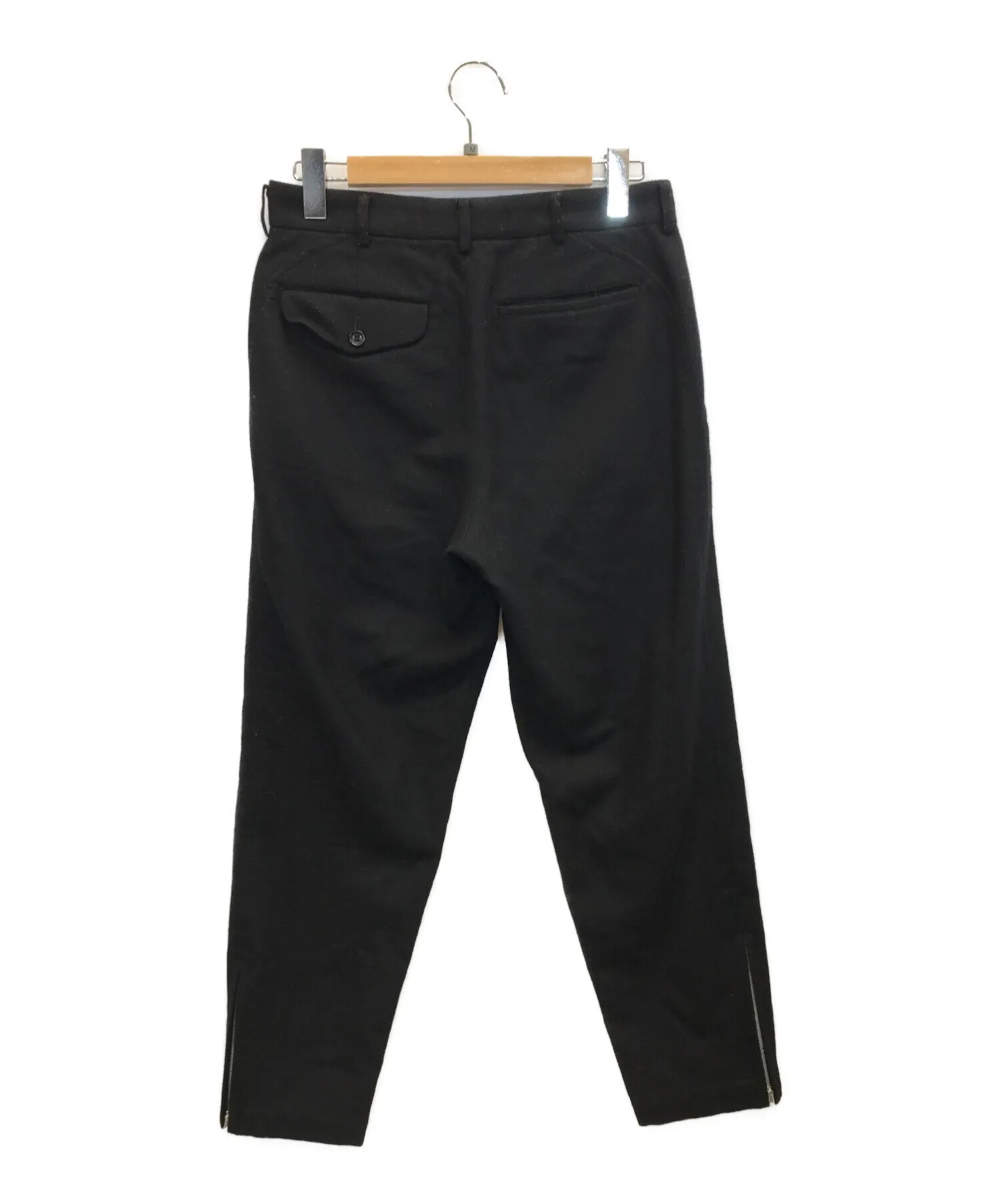 [Pre-owned] COMME des GARCONS HOMME PLUS Zip hem wool pants PK-P047