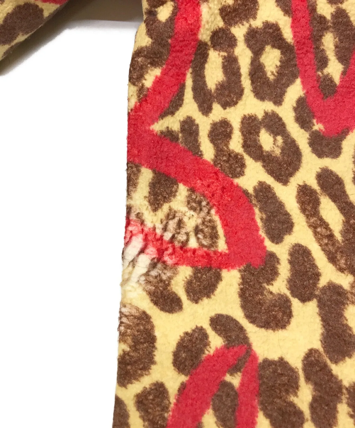 [Pre-owned] COMME des GARCONS Leopard Pattern Wool Felt Pants GJ-P033