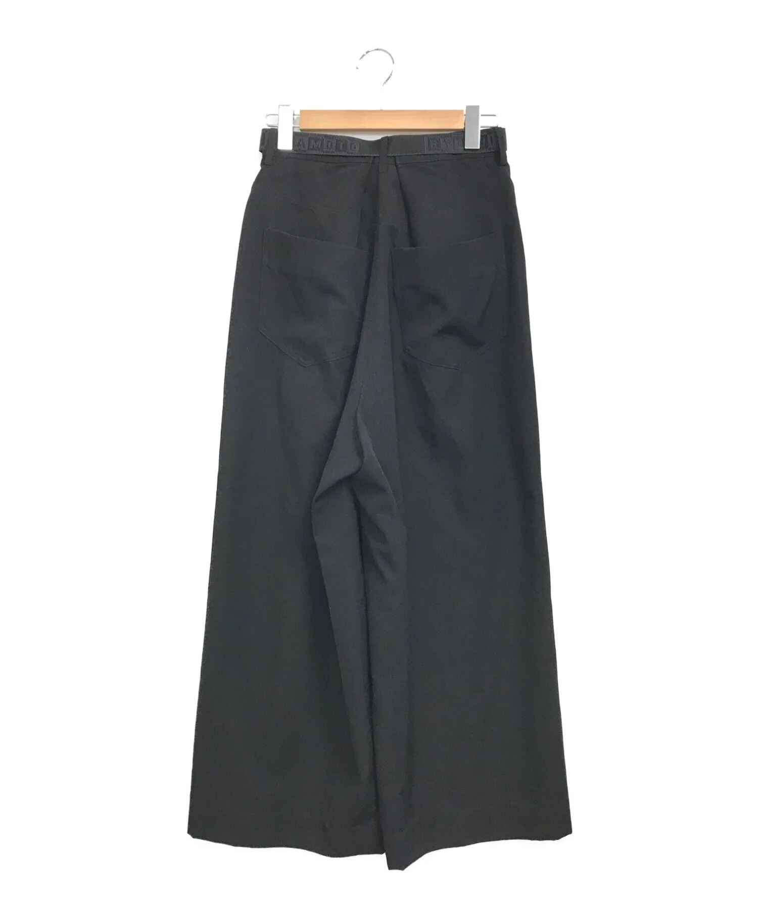 [Pre-owned] REGULATION Yohji Yamamoto Wool Gaber Hakama Pants with Belt FJ-P51-100