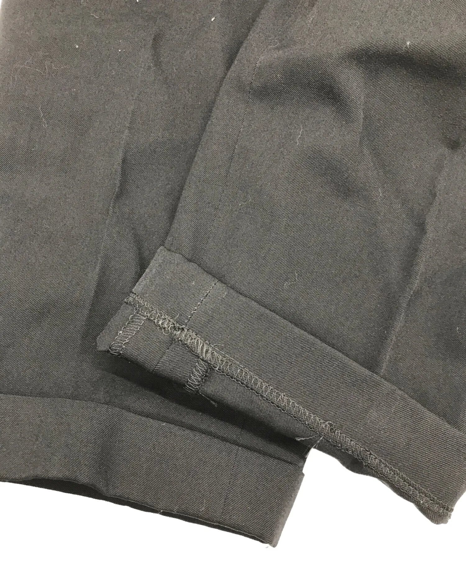 [Pre-owned] tricot COMME des GARCONS Old Wool Tuck Pants TP-05045S