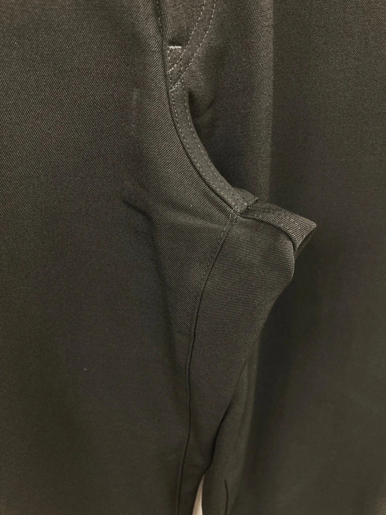 [Pre-owned] Yohji Yamamoto pour homme Wool gaber side button design pants HX-P28-101