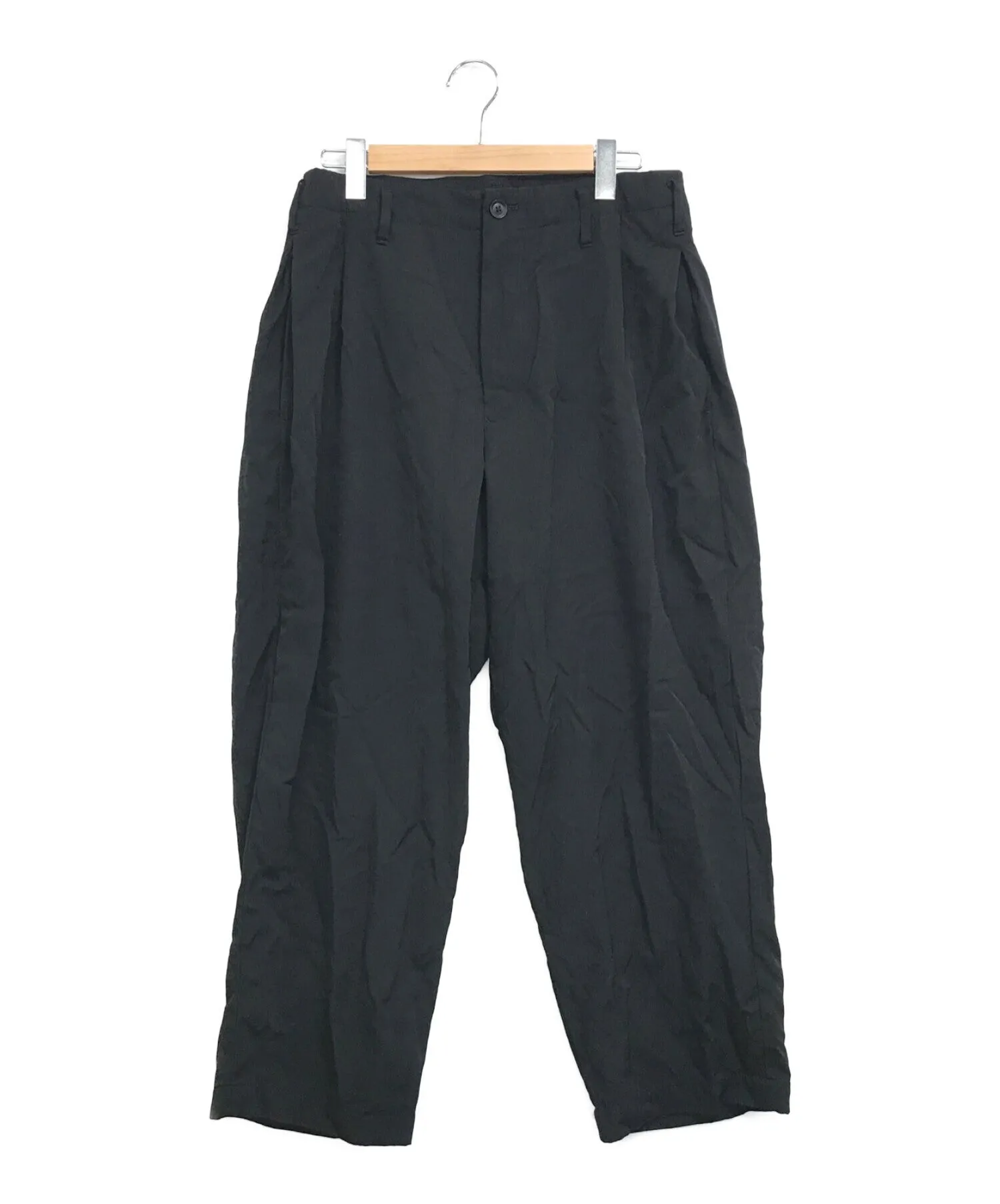 [Pre-owned] Yohji Yamamoto pour homme Wool tuck pants HV-P23-100