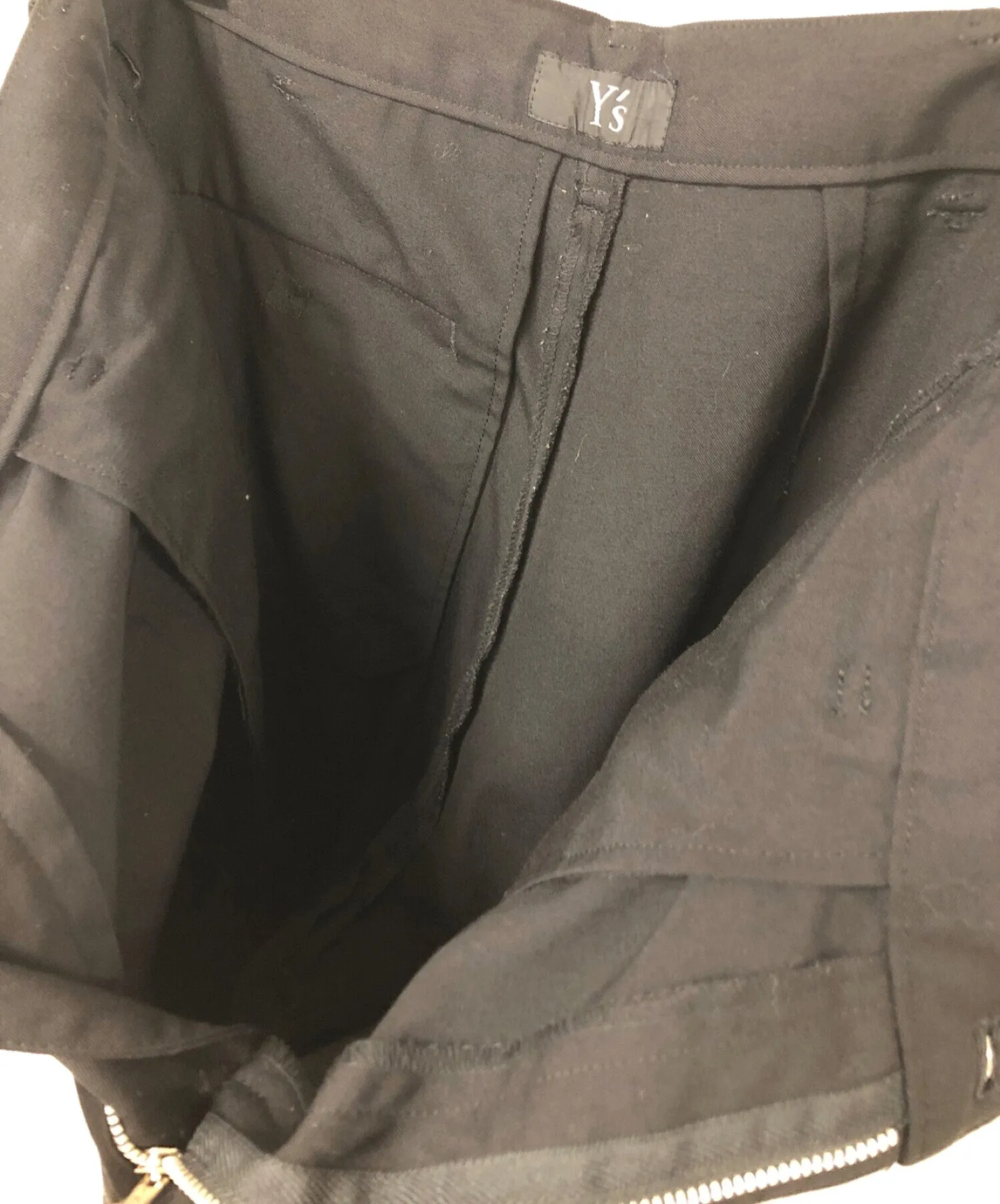 [Pre-owned] Y's Wool Gaberdashery Pants YJ-P94-100