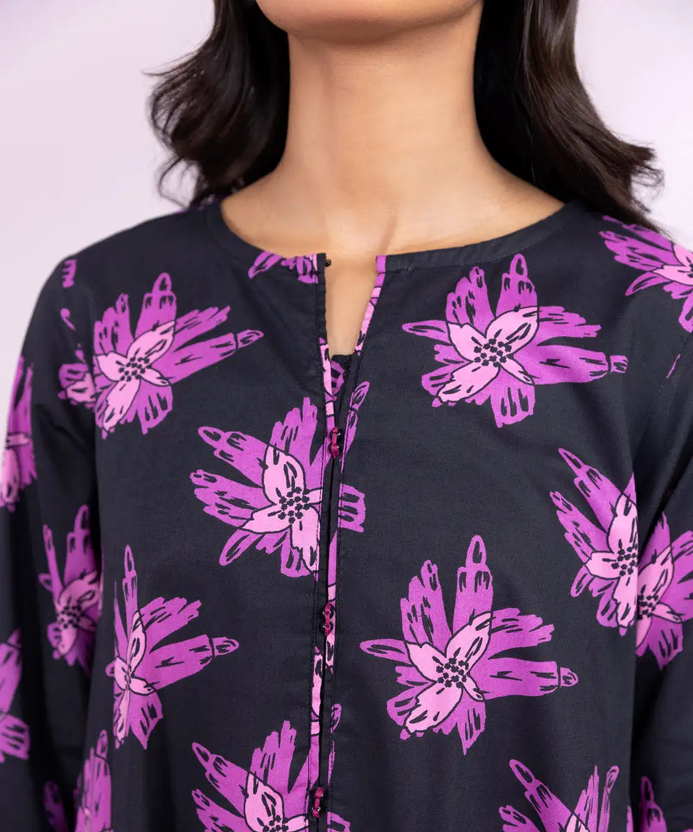 Printed Cotton Viscose Shirt