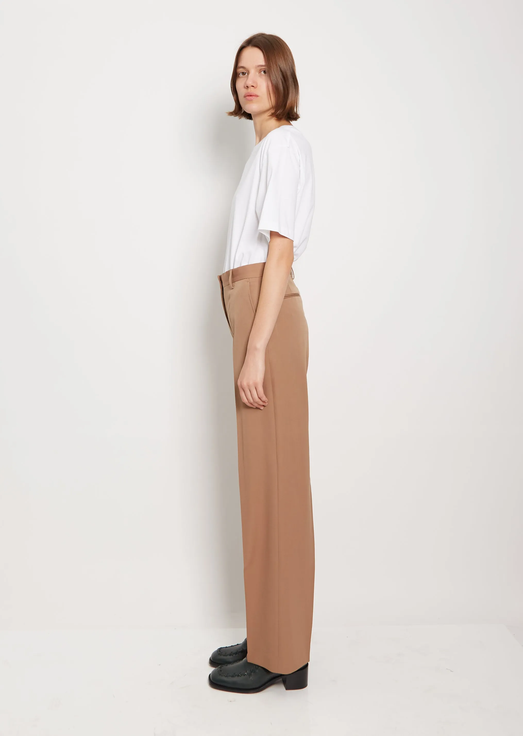 Pulley Wool Pants