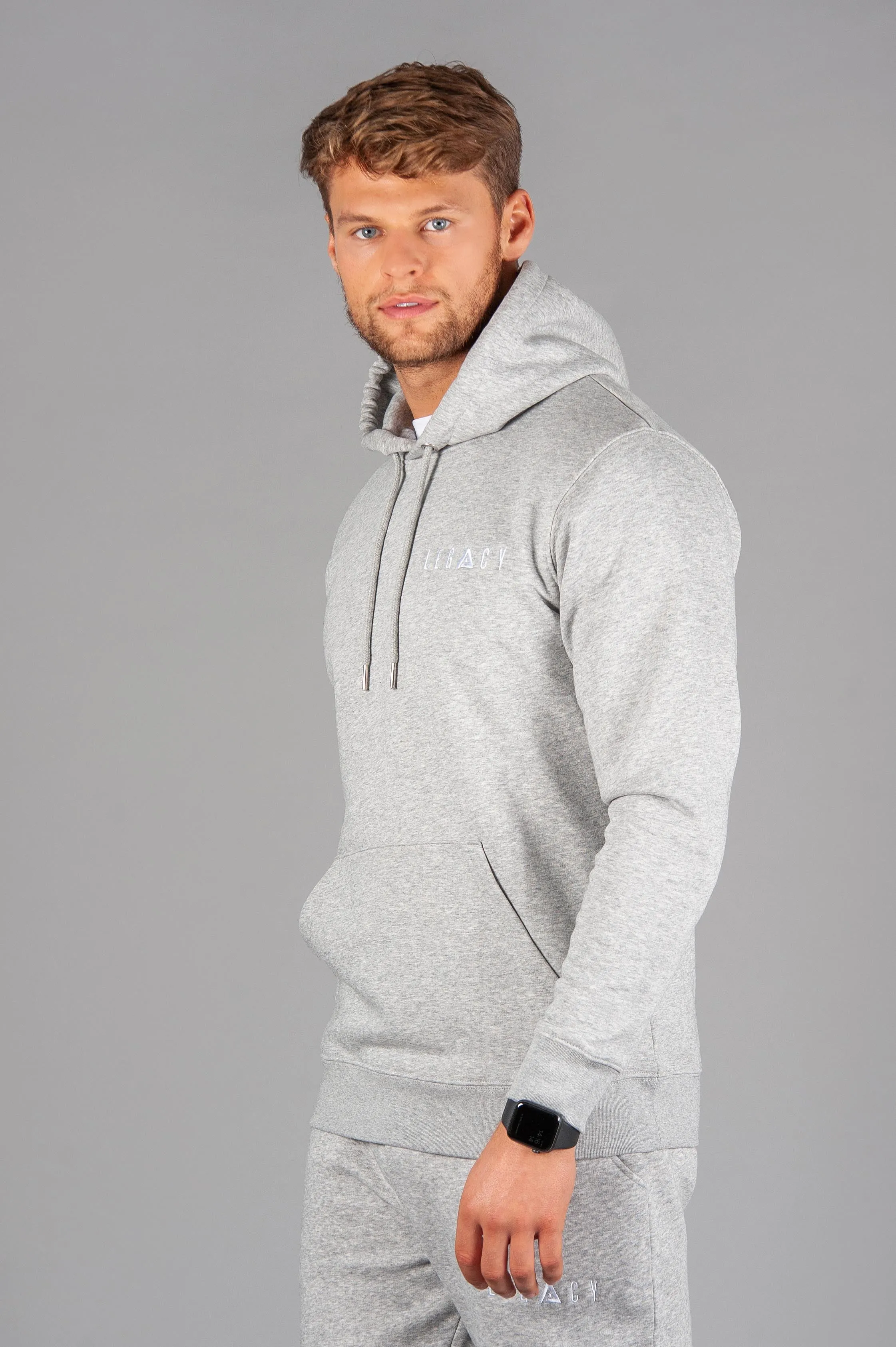 Rest Day Hoodie Heather Grey