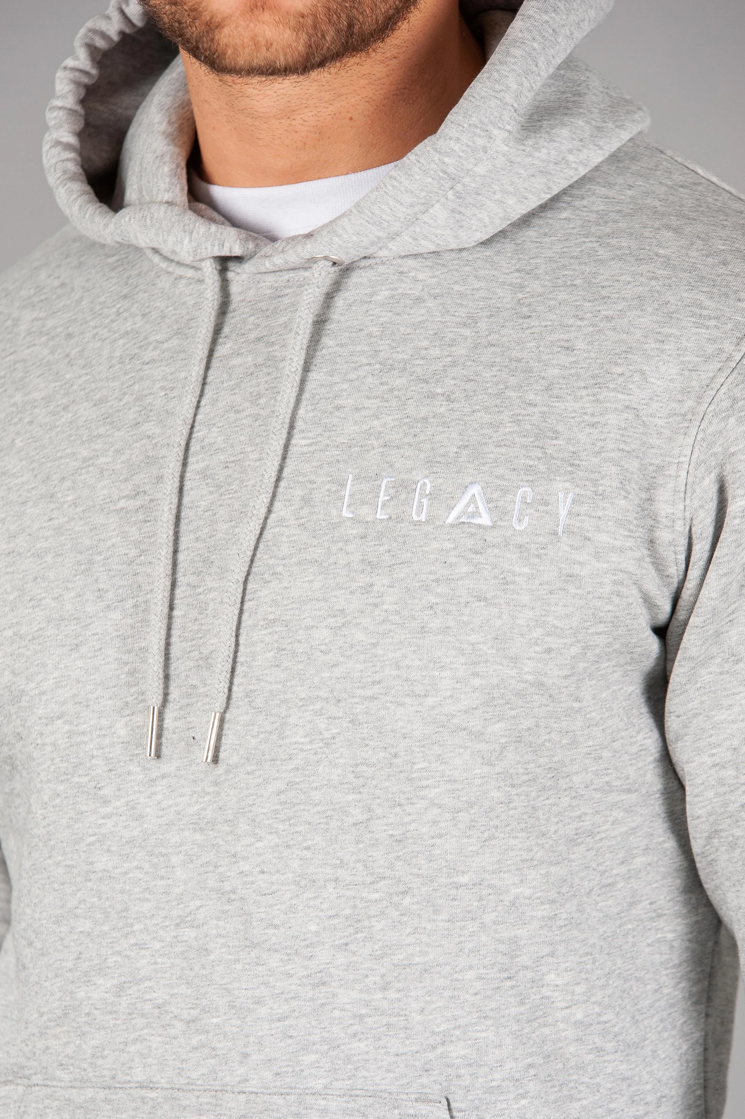 Rest Day Hoodie Heather Grey