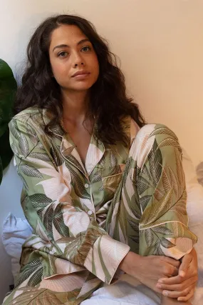 Richmond Leaf Print Pyjama Set