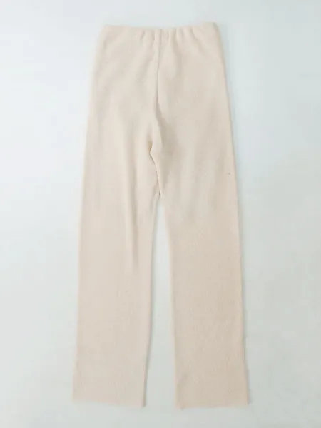 SALE 50%OFF ! 【BED&BREAKFAST】Super 140s Wool Waffle Pants